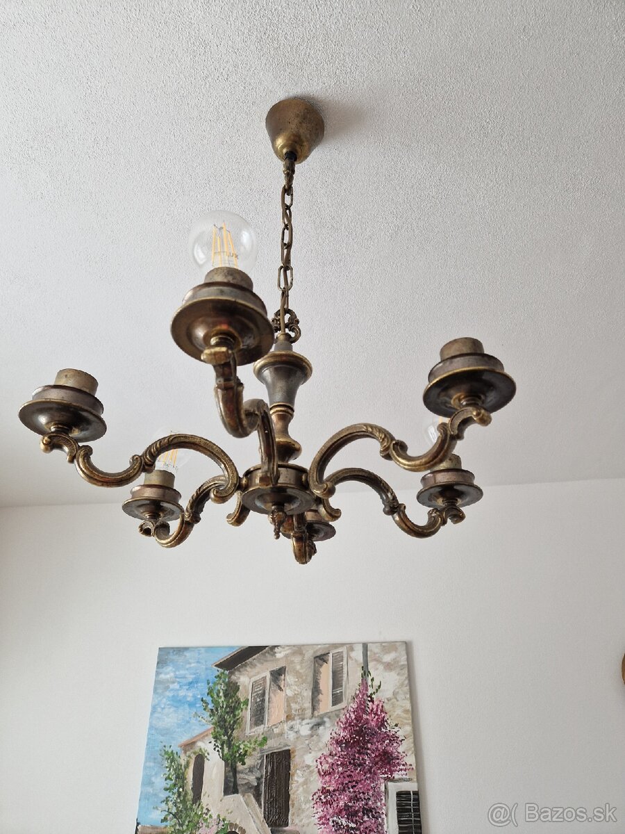 Mosadzný luster - 4