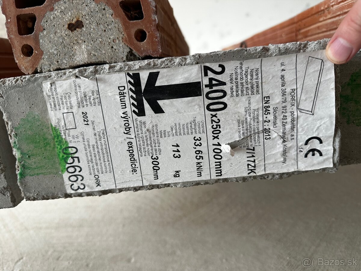 Stavebý materiál - zbytky zo stavby - 4