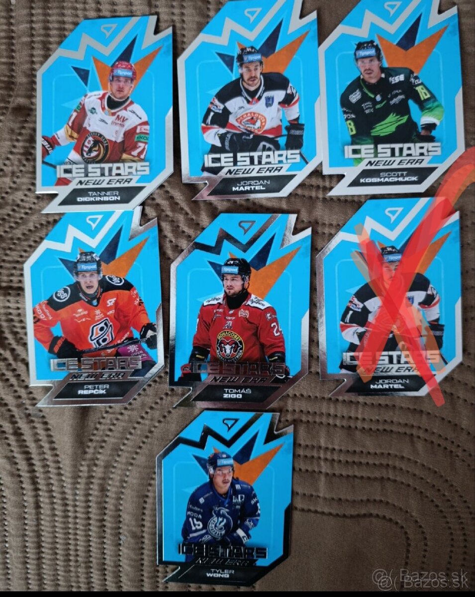 Hokejové kartičky Tipsport extraligy 25/26 - 4