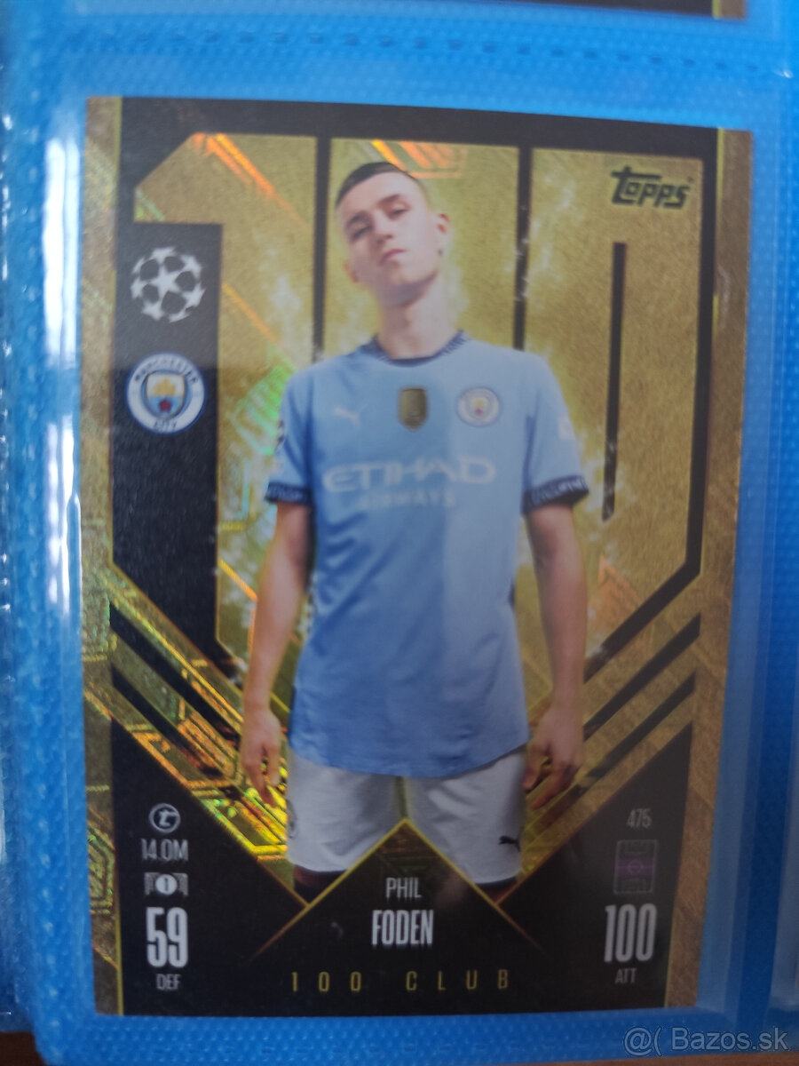 Futbalové kartičky Match Attax 2024/25 - 100 Club - 4