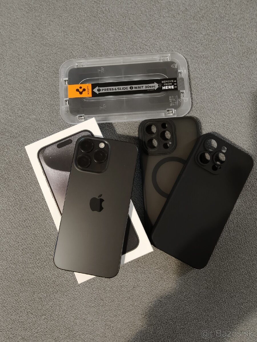 Predám/ Vymením Iphone 15 Pro Max 256GB Black Titanium - 4