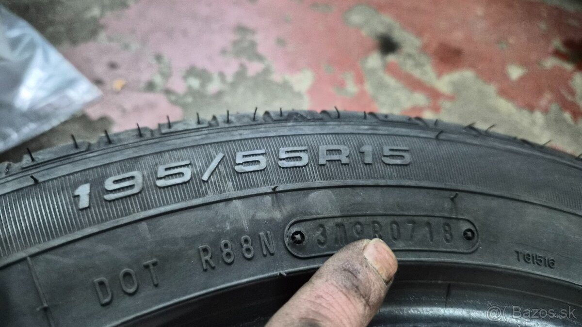 PREDÁM letné pneumatiky na Škodu Fabia 2 - 4