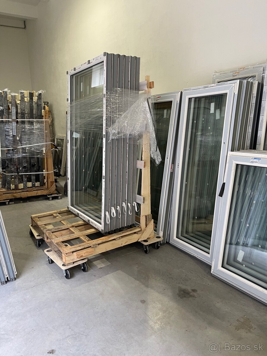 Plastové okná,biele,nové - 4