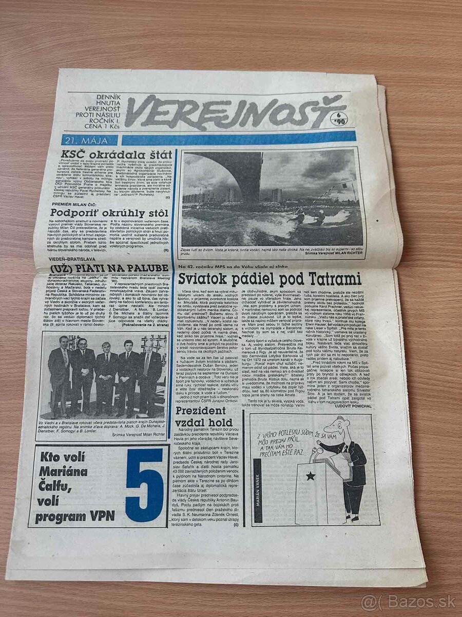 Staré retro noviny - 4