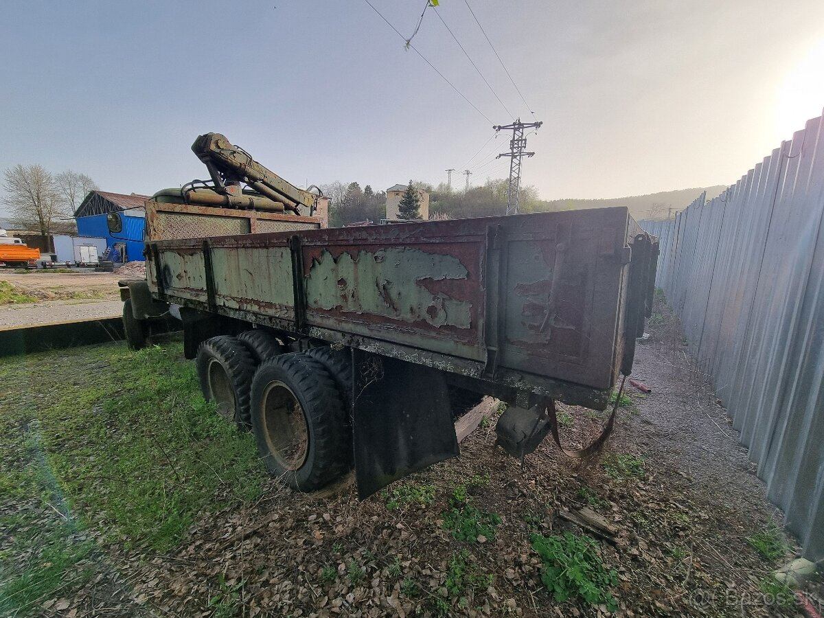 Praga V3S - Vetrieska - Hydraulická ruka, korba - 4