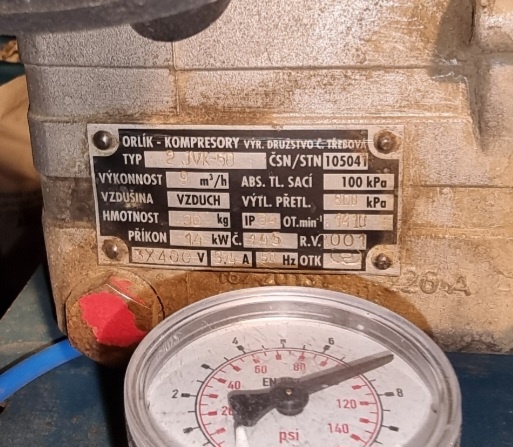 Predam kompresor orlik 2 JVK-50 - 4