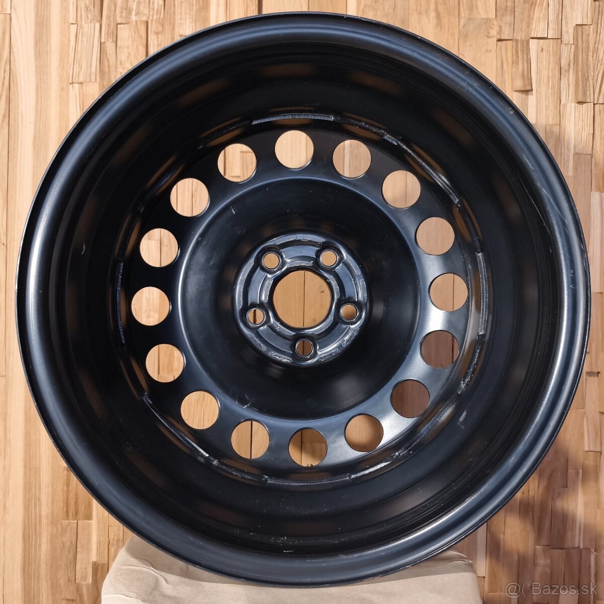 VW originálny oceľový disk 16x6.5 - 4