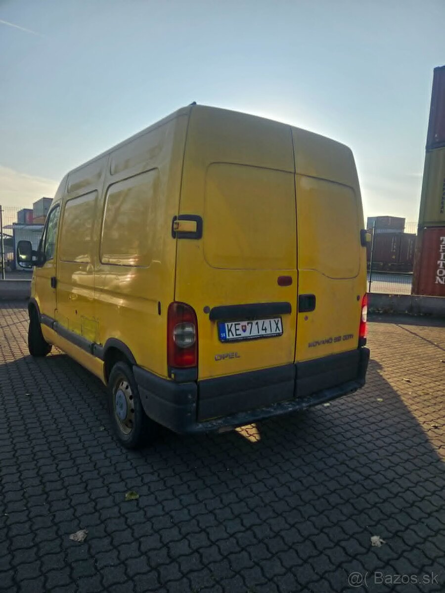 Movano 2,5d 84kw Dodavka - 4