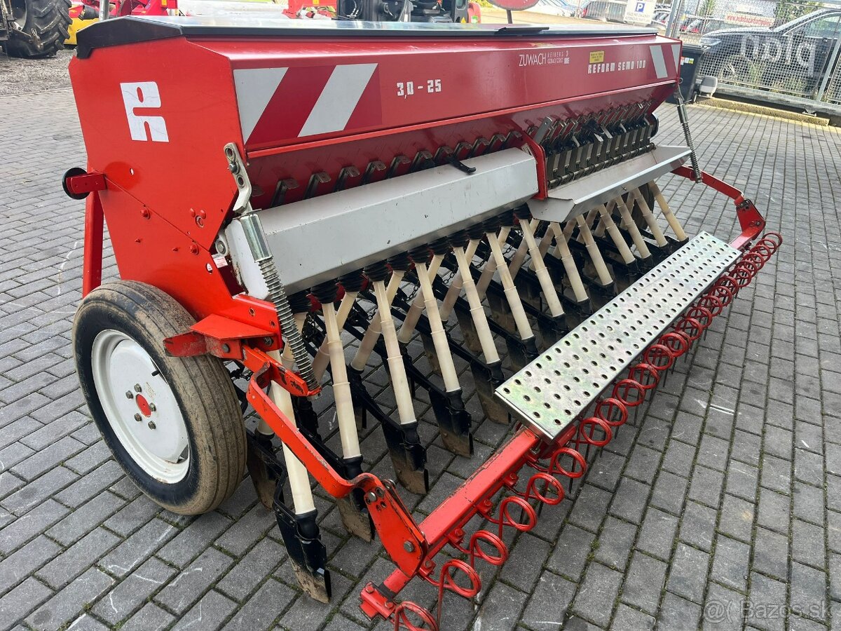 SECÍ MAŠINA, STROJ REFORM SEMO 100 3m ZÁNOVNÍ STAV - 4