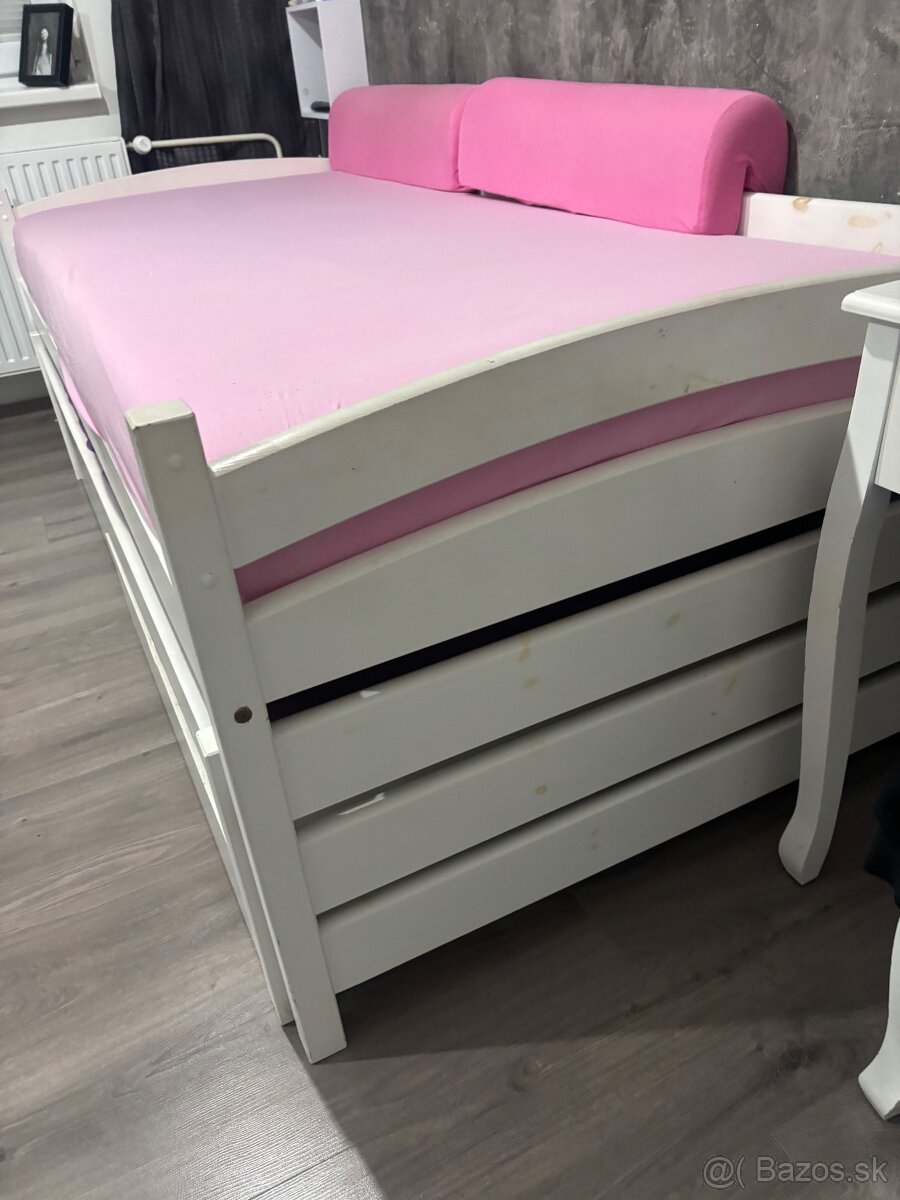 Posteľ s prísteľkou 90x200cm - 4