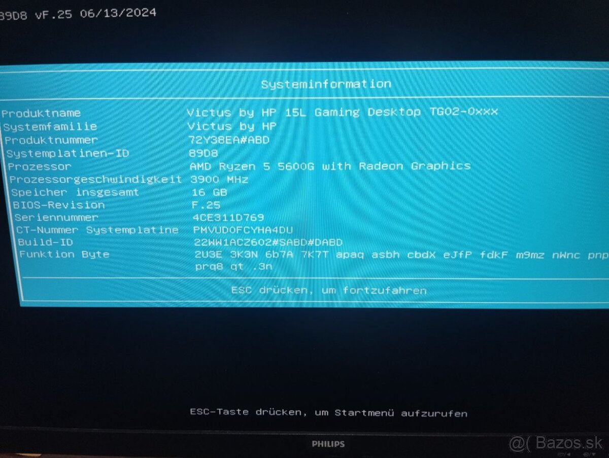 herný počítač HP Victus TG02-0027ng Ryzen™ 5 5600G RTX 3050 - 4