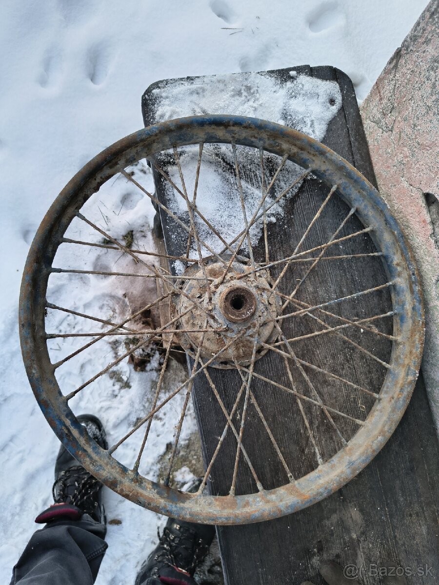 Predné koleso ČZ 125 150 - 4