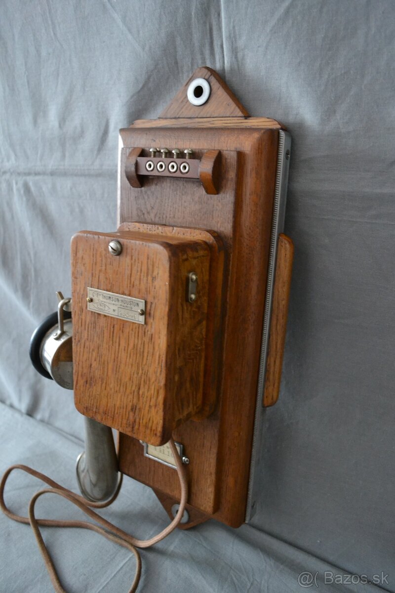 Hotelový telefón Thomson Houston - 4