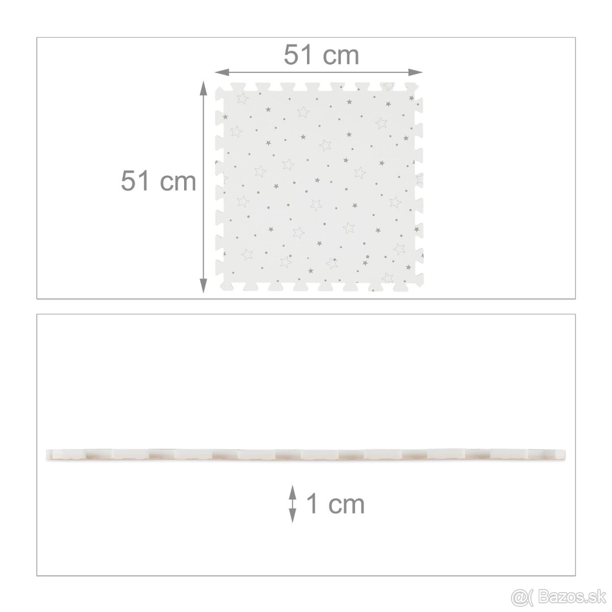 Detská hracia penová podložka - 4