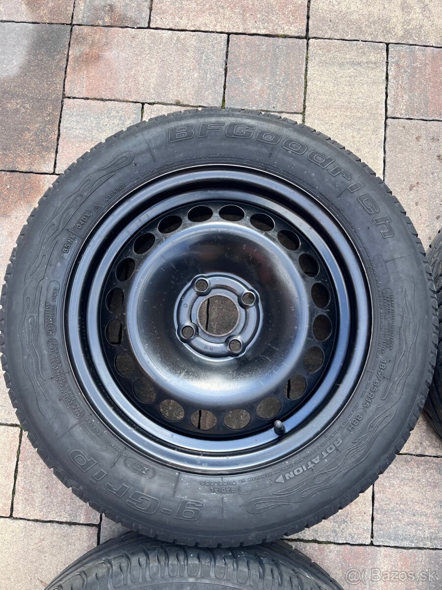 Plech. disky Opel R15, 4x100 - 4