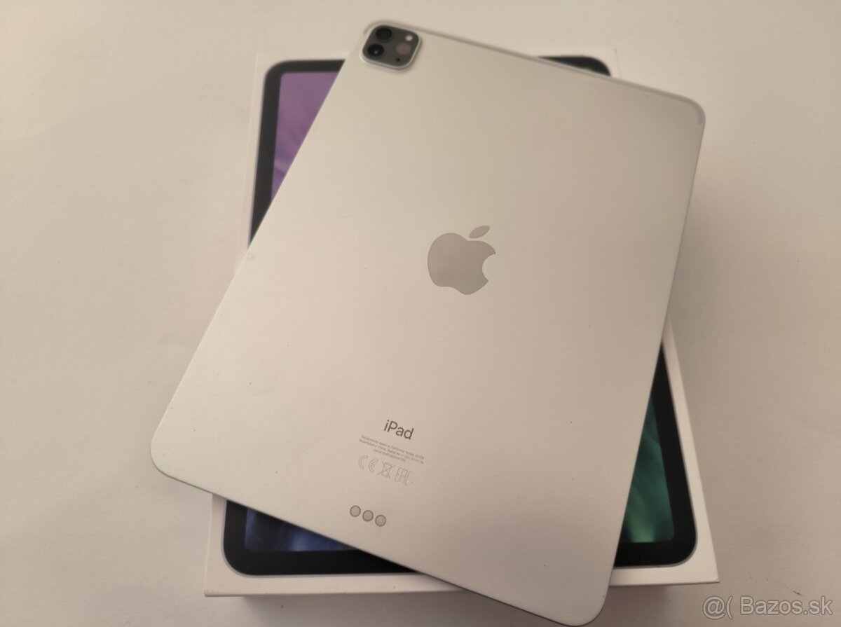 apple ipad PRO 11 128gb Silver / 2.Generácia +pencil - 4