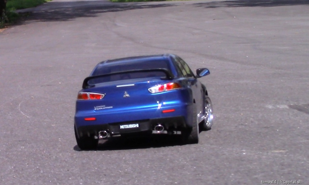 Tamiya Mitsubishi Lancer EVO X karoseria - 4