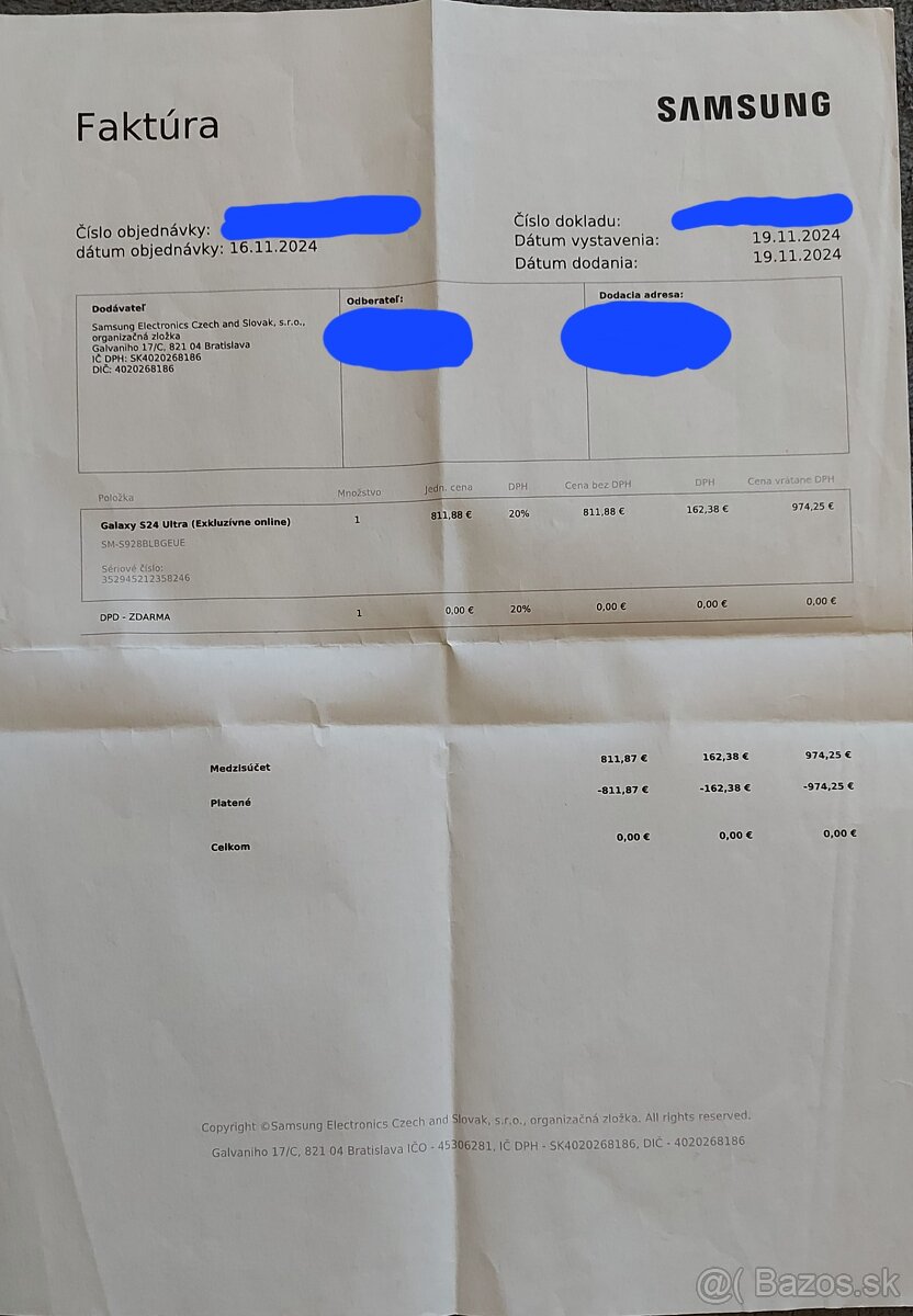 Samsung Galaxy S24 ULTRA 256 GB - 4