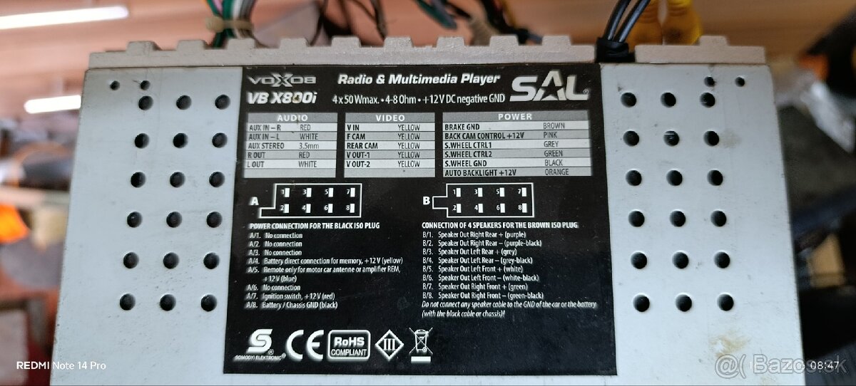 Autorádio s vysuvnym displayom - 4