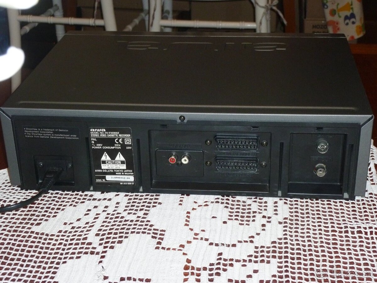Predám videorekordér AIWA FX5500 - 4