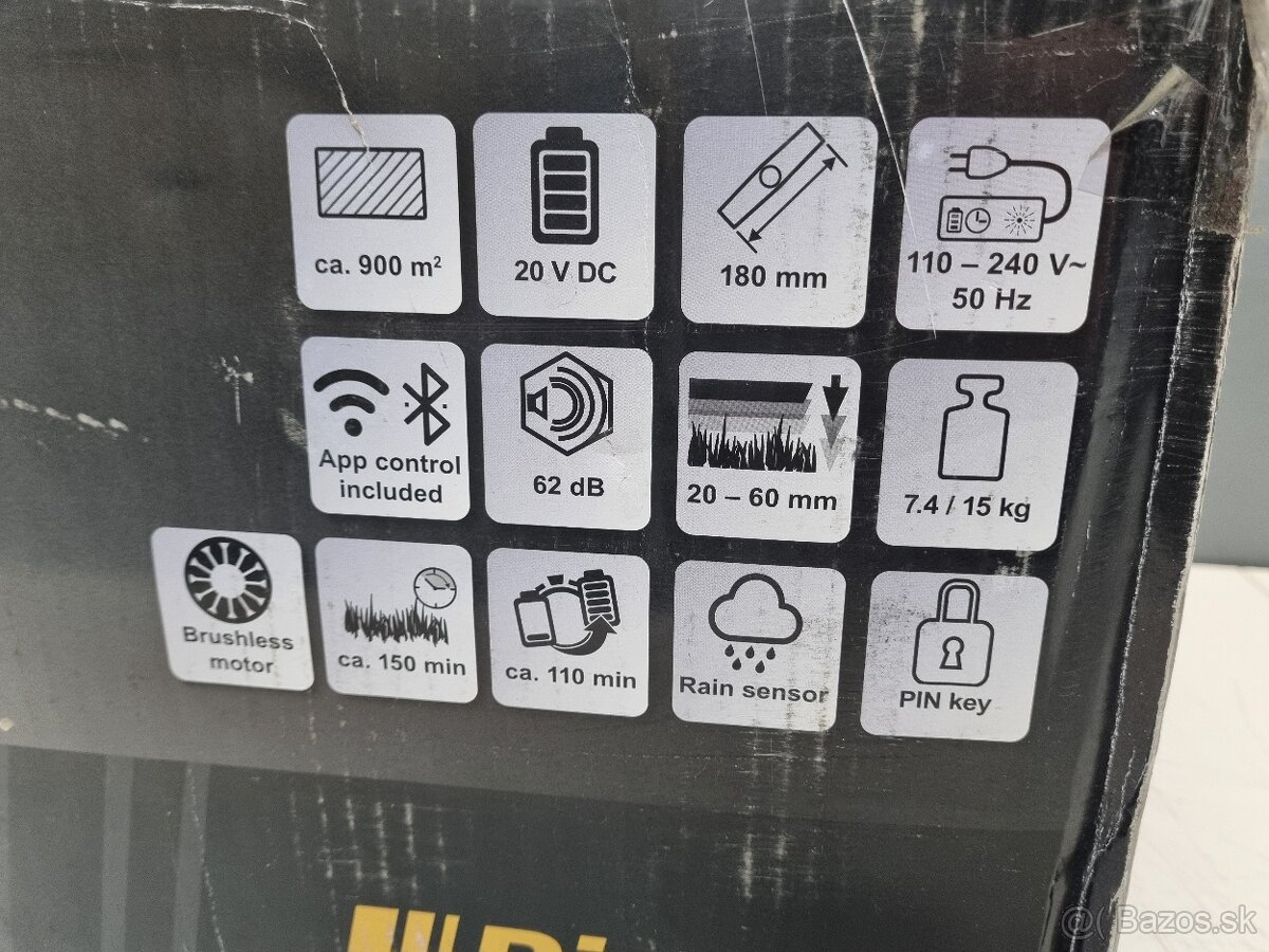 Inteligentna roboticka KOSACKA Riwall PRO RRM 950 APP - 4