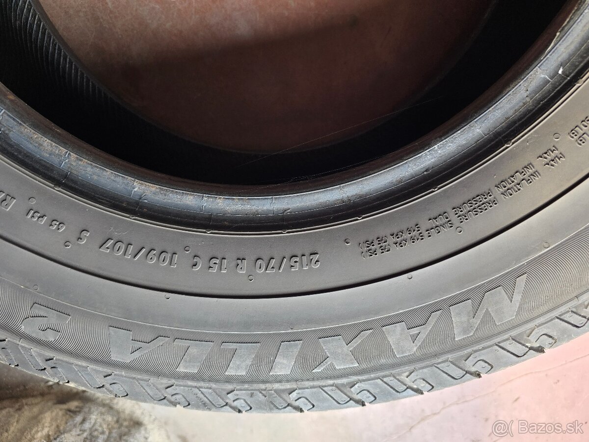 215/70R15C letné pneu Matador - 4