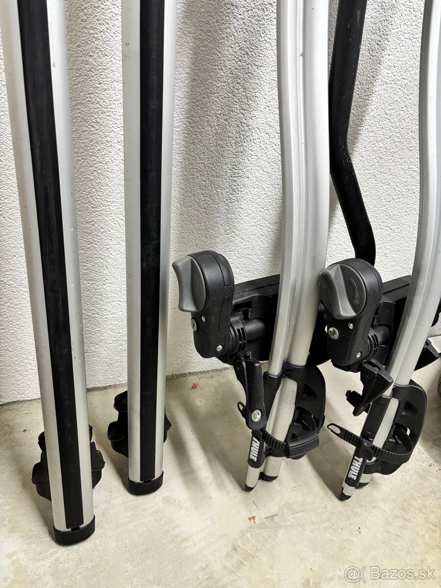 Thule priecniky a 2x stresny nosic na bicykle - 4