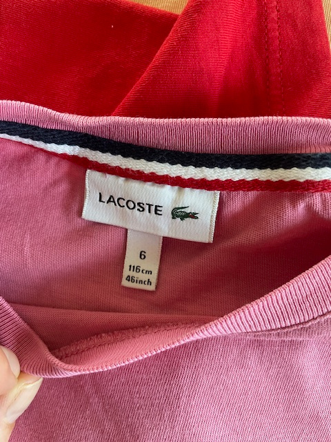 Lacoste tricka 116/ 6 rokov - 4