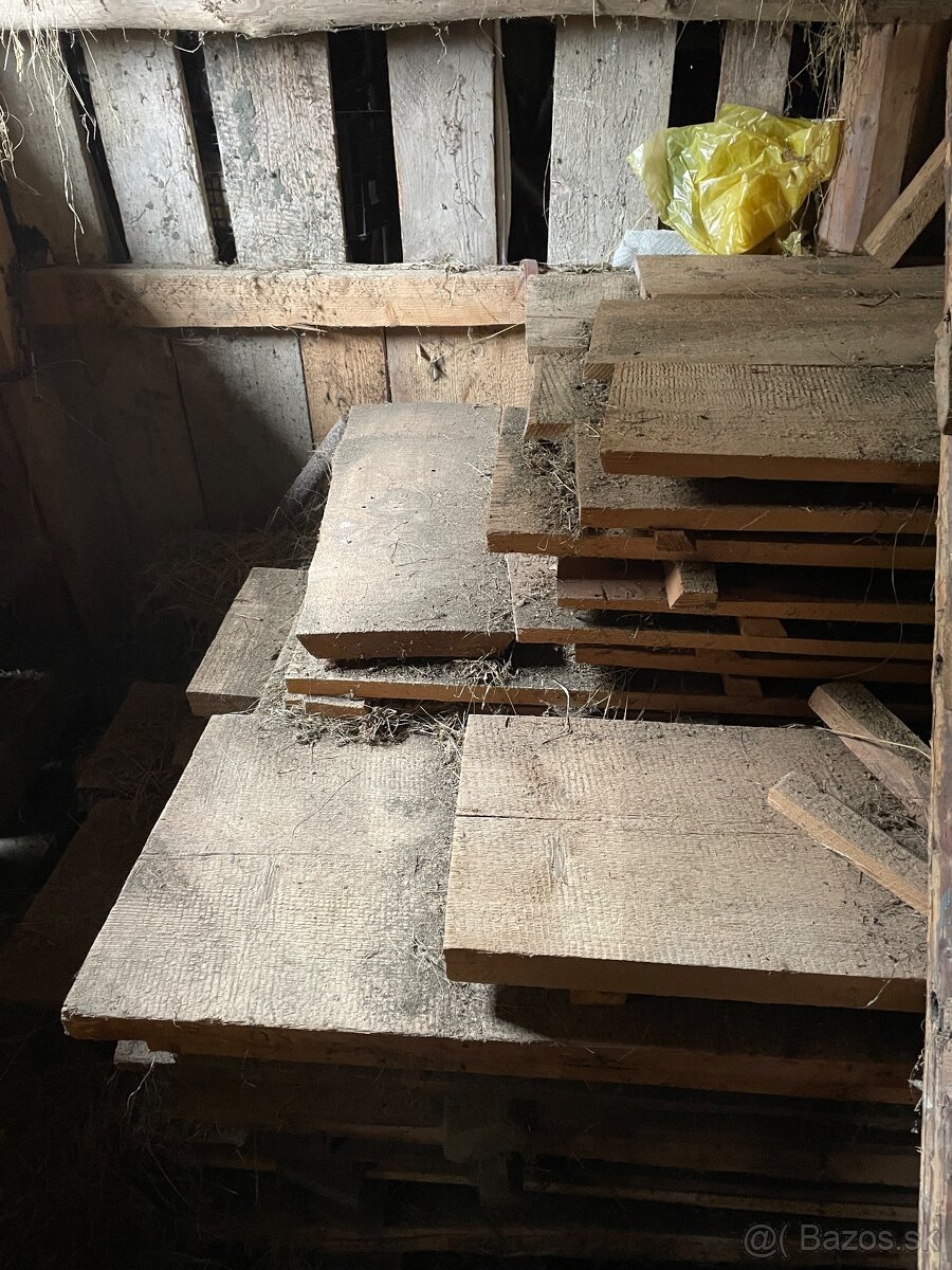 Jedľové dosky, fošne (stavebné rezivo) - 4