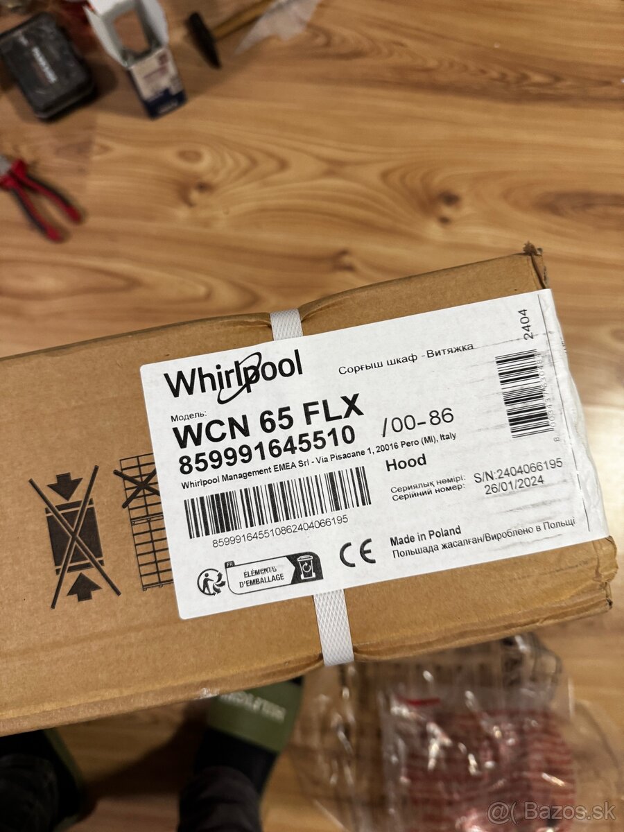 WHIRLPOOL WCN 65 FLX digestor nerez - 4