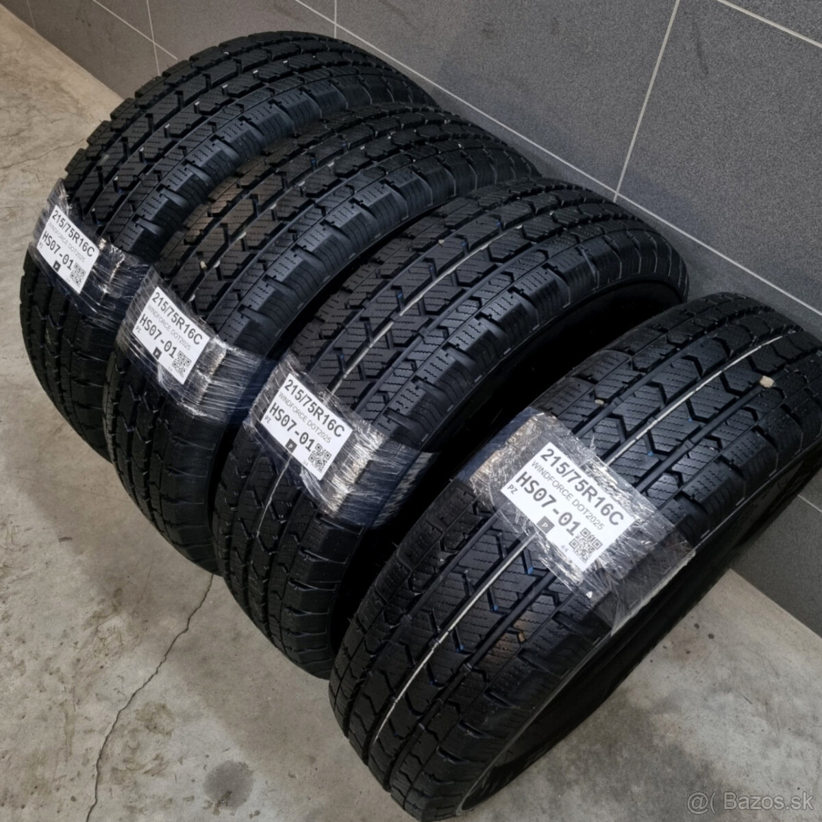 Zimné dodávkové pneumatiky 215/75 R16C WINDFORCE - 4