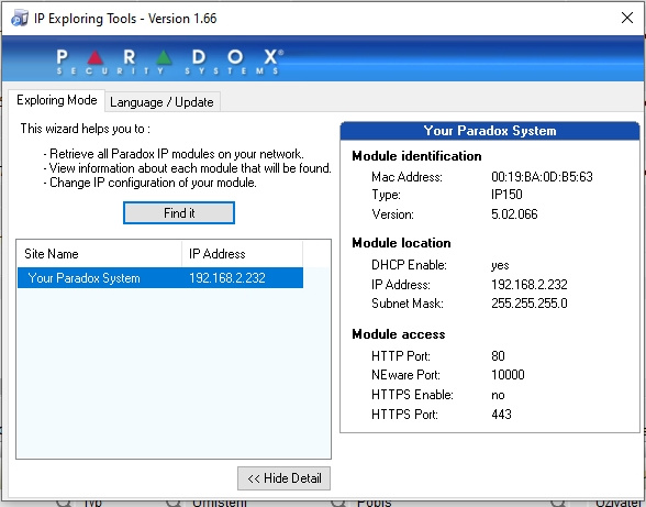 ⚡ Paradox IP rozhraní IP150, alarm, EZS ⚡️ - 4