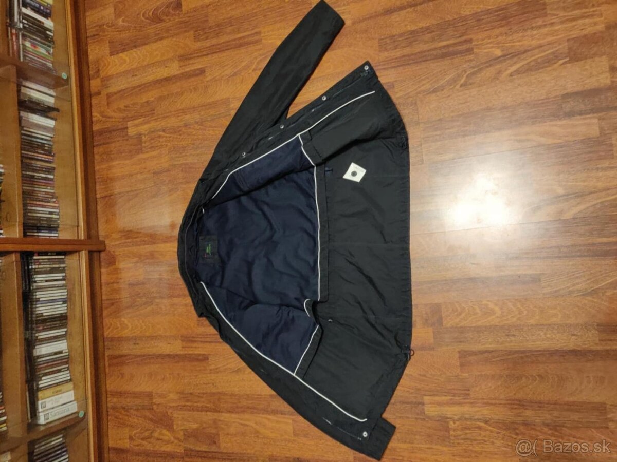 Pánská bunda Lacoste černá – velikost L - 4