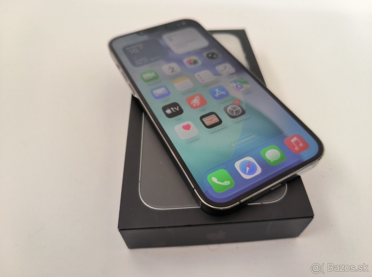 apple iphone 13 PRO MAX 128gb Graphite / Batéria 100% - 4