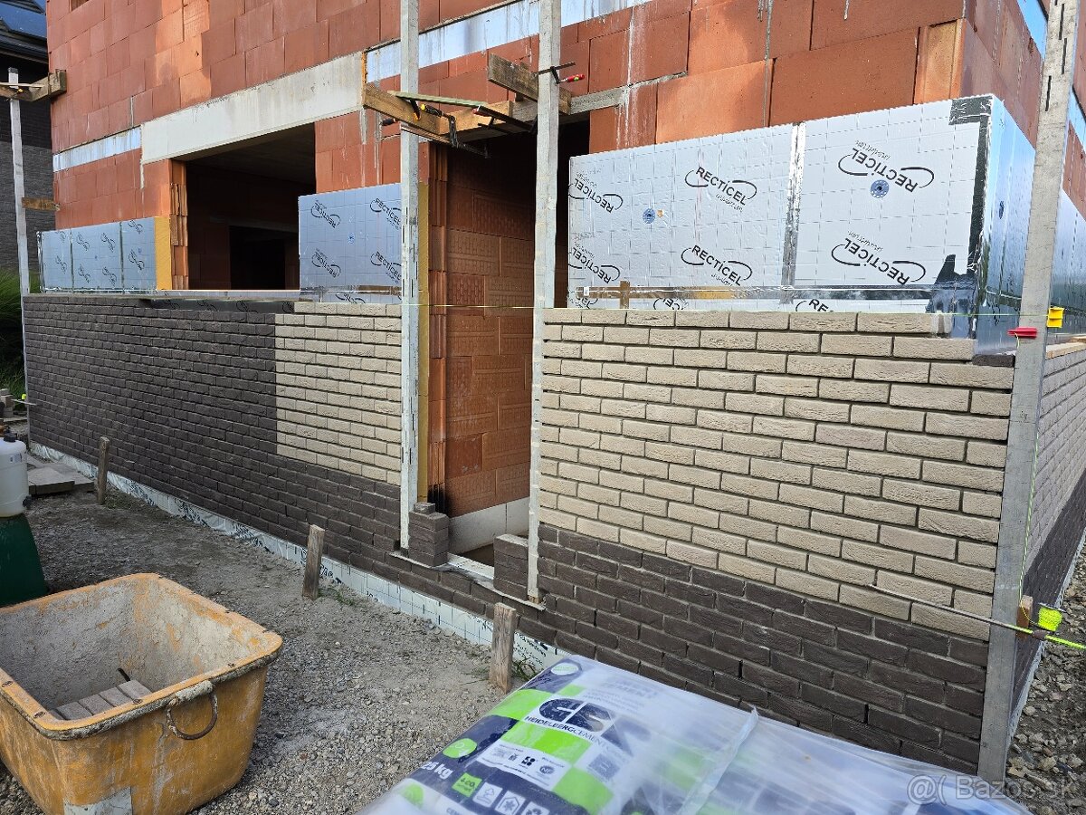 Murári / murár Belgicko , živnostník, Dvaja murári - 4