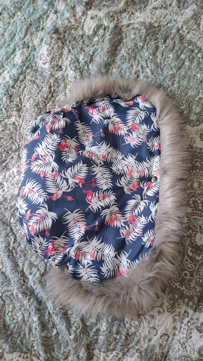 Fusak do kočíka a rukávnik s kožušinkou BABYMATEX - 4