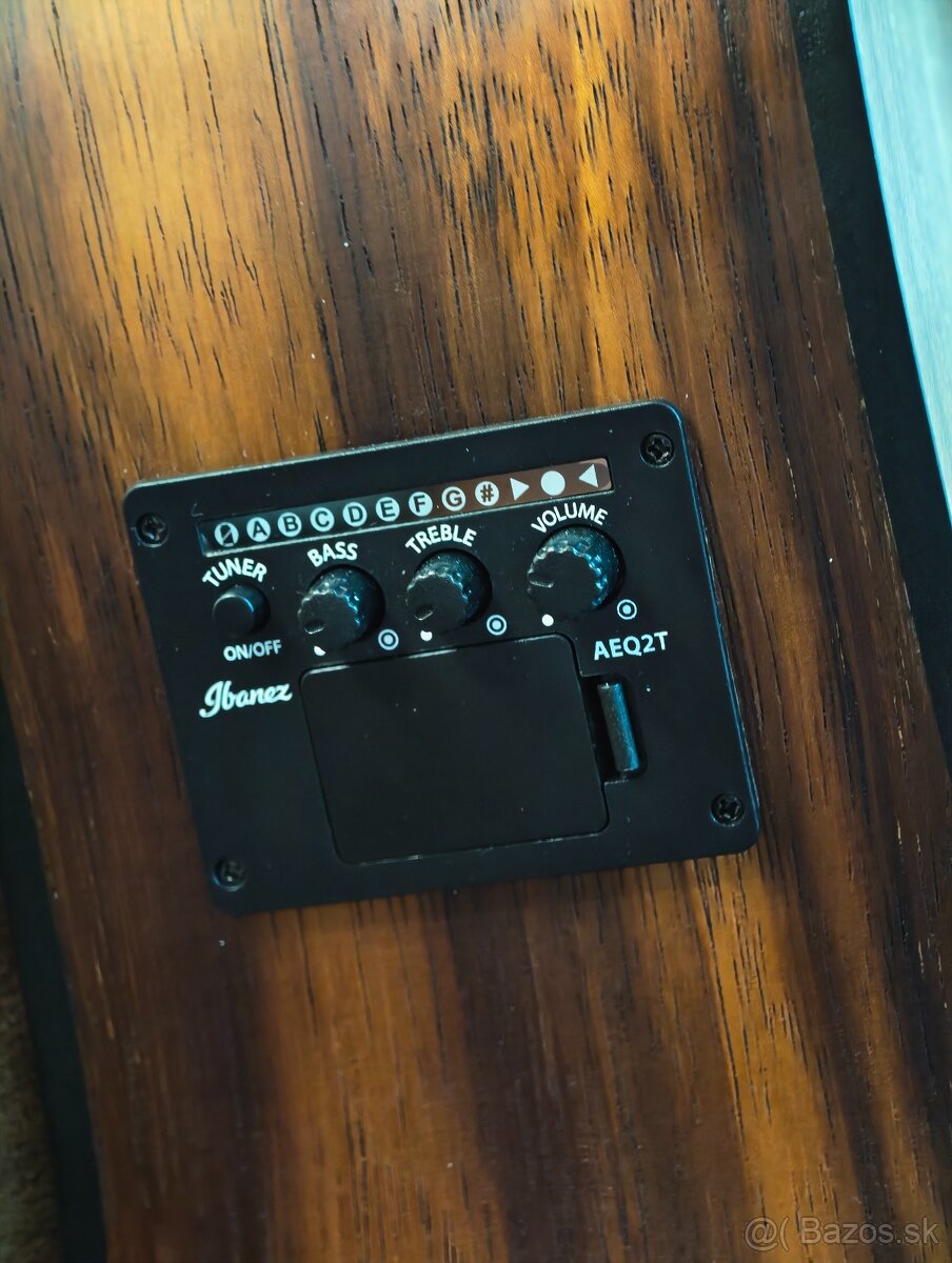 Predám gitaru Ibanez V40WSCE-OPB - 4