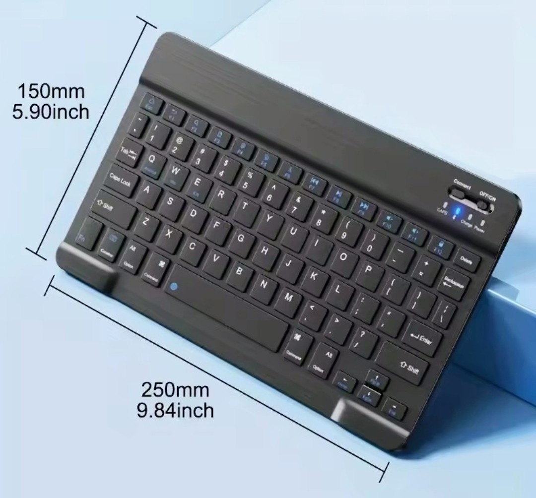 Bluetooth set klavesnica + mys BIELA - 4