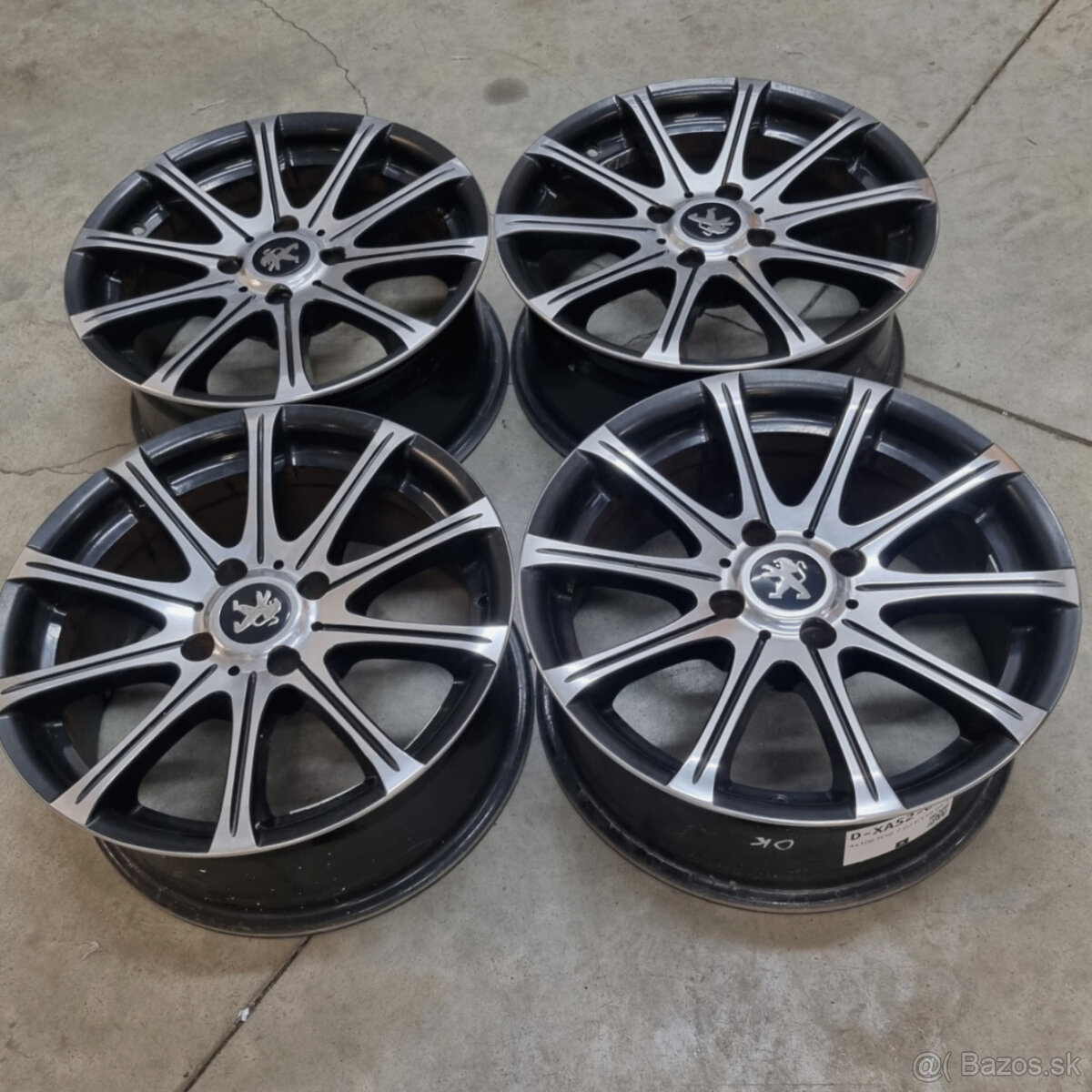 Hliníkové disky 4x108 R16 7J ET18 - 4