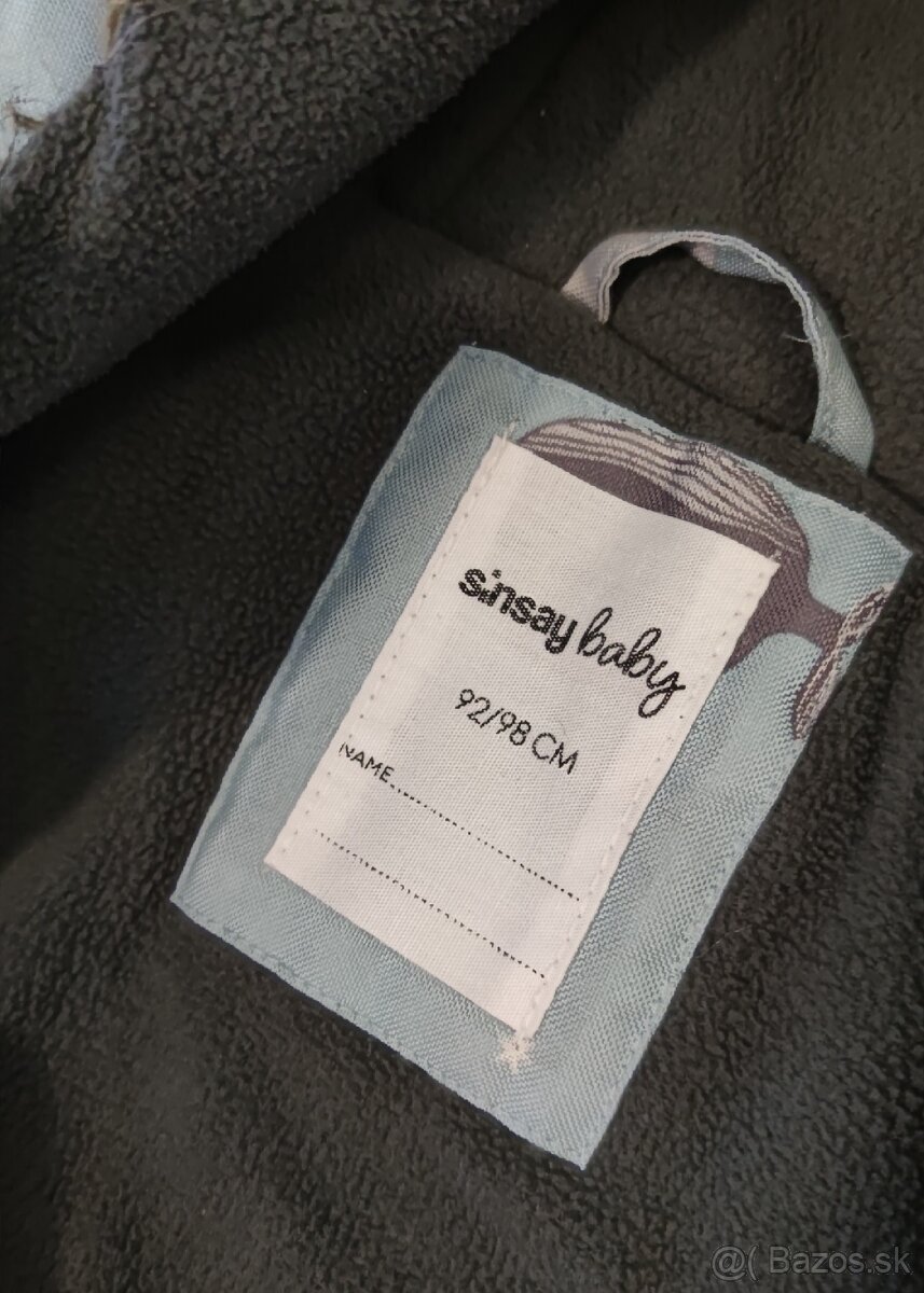 Predám zimny overal 92-98 - 4