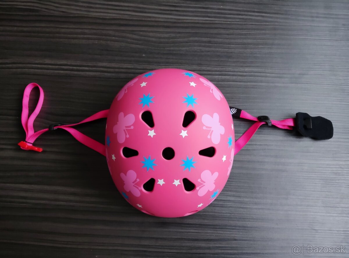 Dievčenská cyklistická prilba veľkosť XS/S 52-57cm obvod hl - 4