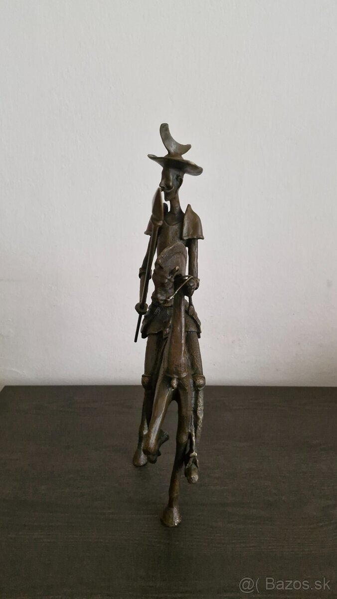 Salvador Dali - Don Quijote - bronz - 4