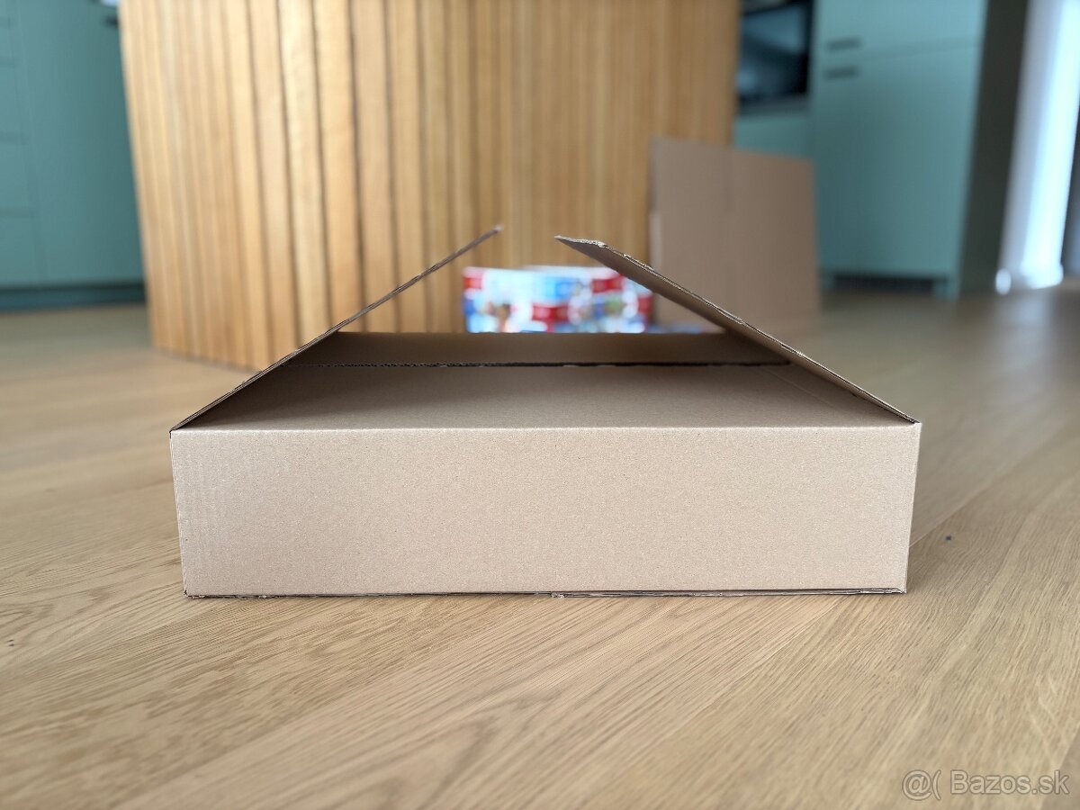 Predám kartónové krabice 2 rozmery - 4