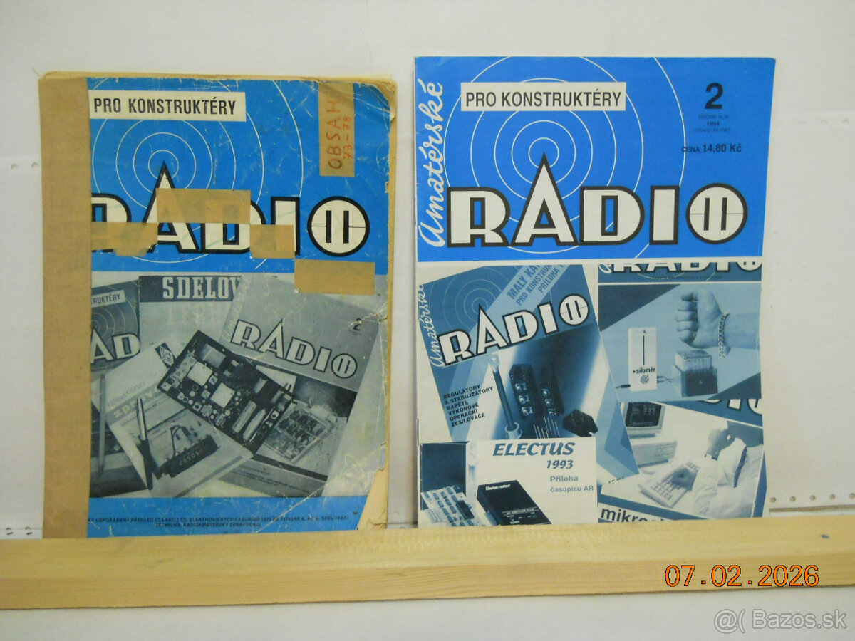 Predám modré Amatérske rádio - 4