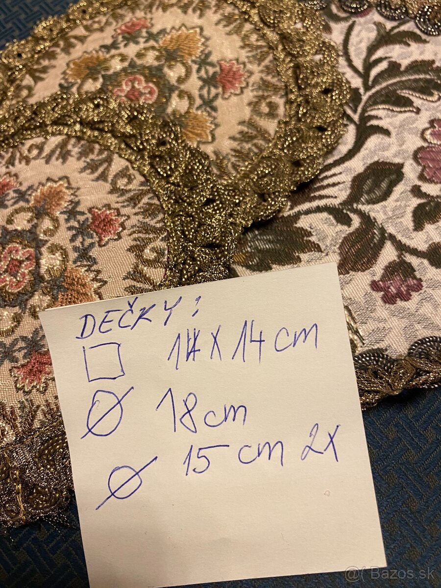 Brokátové dečky - 4