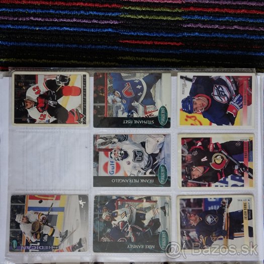 Predam HOKEJOVE KARTIČKY MIX Parkhurst, Score, Pro Set, APS - 4