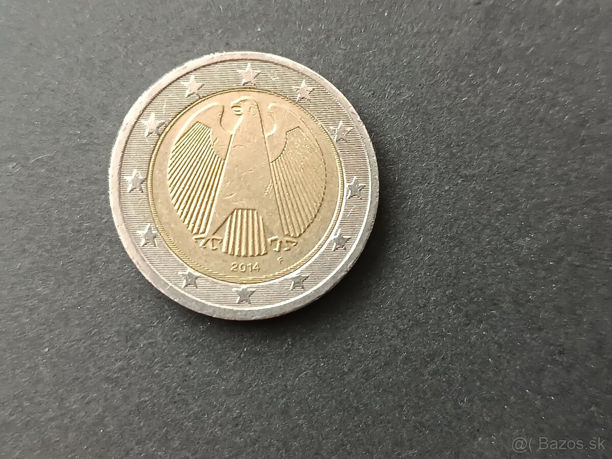 2 € pamätné mince Nemecko chyborazba 2 - 4