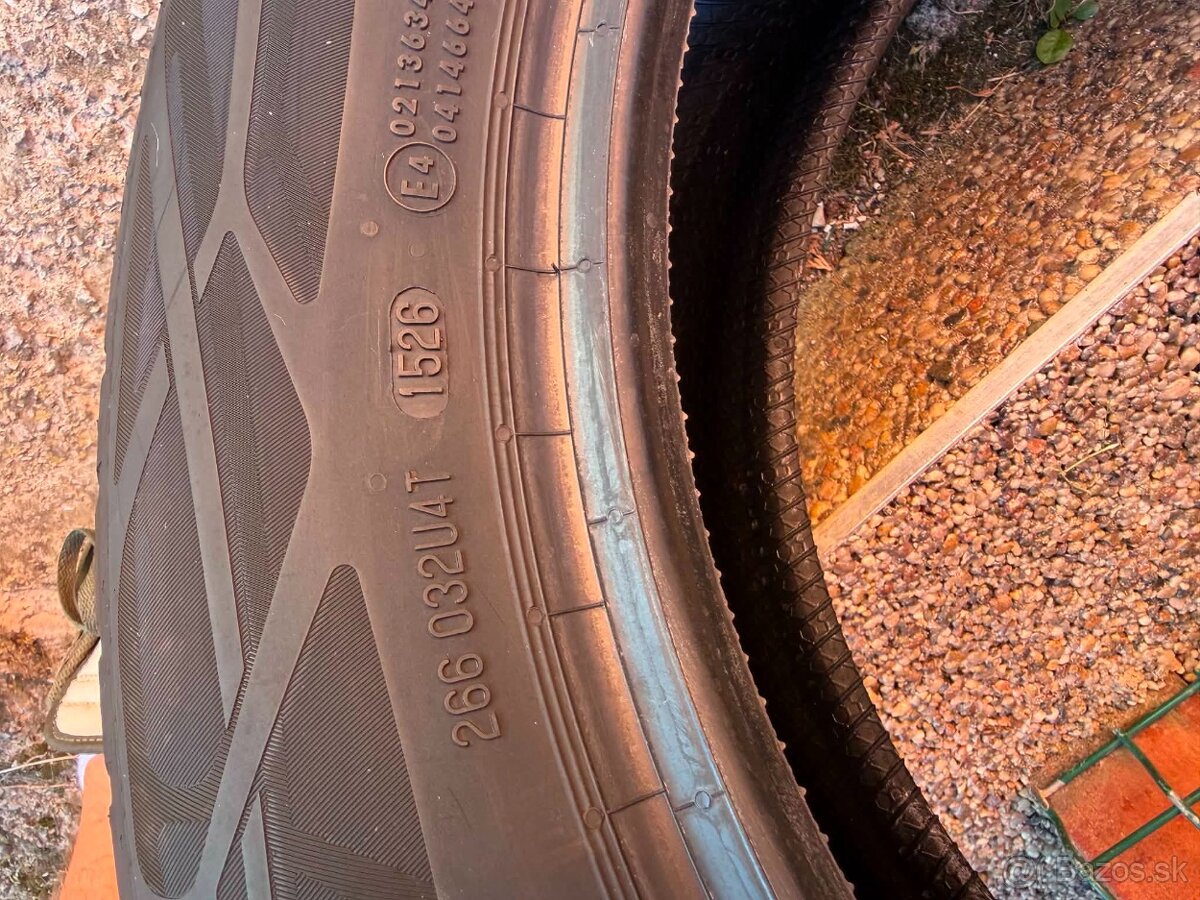 Predám letné pneu Continental 215/60 R18 - 4