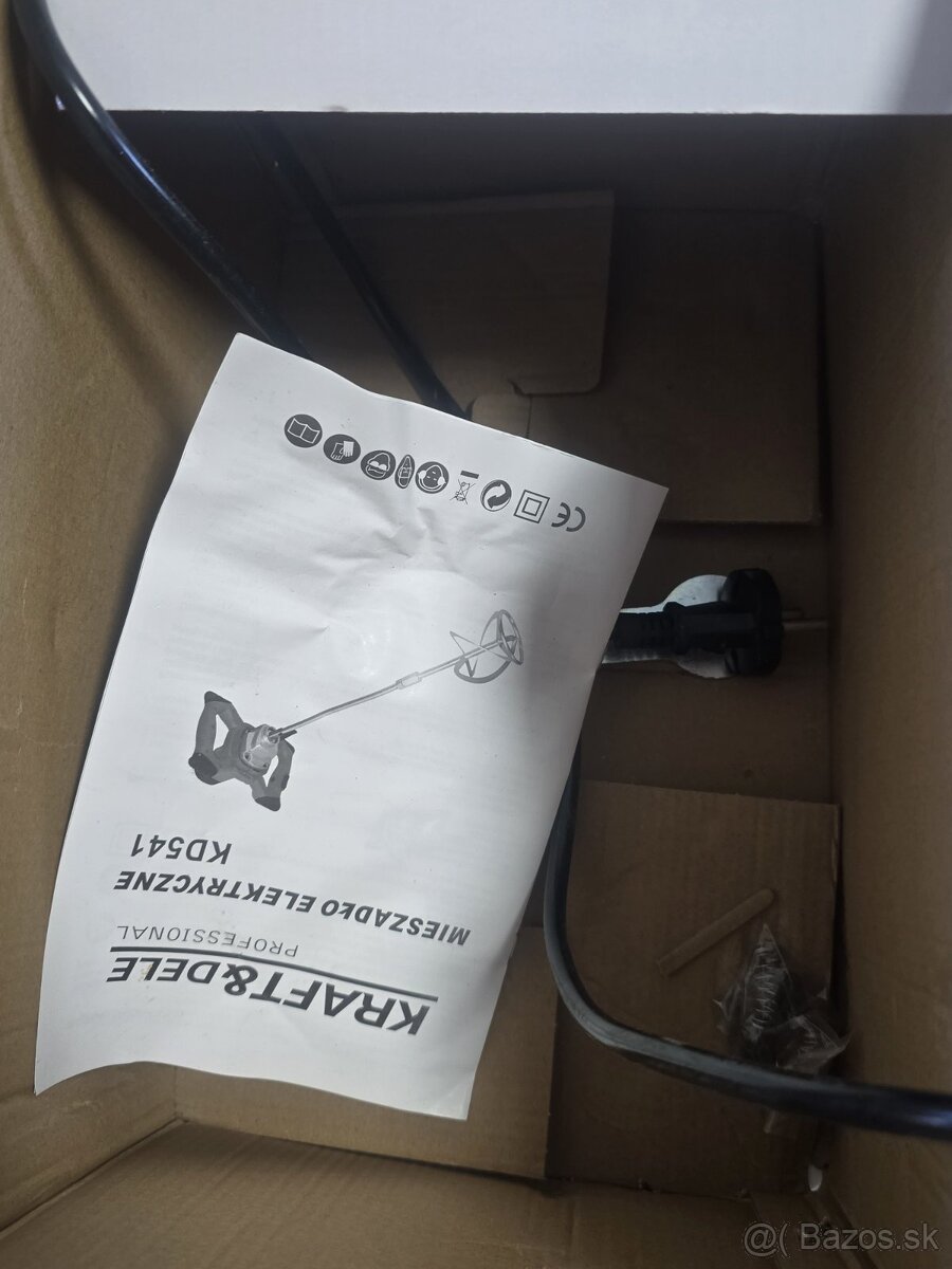 stavebné miešadlo Kraft&Dele KD541 - 4