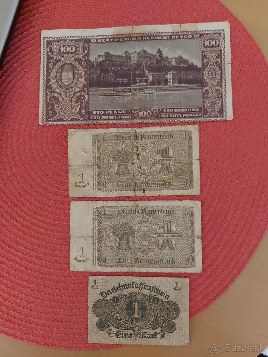 Staré bankovky. - 4